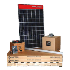 600 KWH Monthly Output Grid Tie Solar System Kit  w/ Micro Inverters 