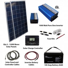  240 WATT SOLAR KIT