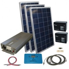  Complete Cabin Solar Package w/ 3000w Inverter