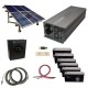 Complete Cottage 216KWH Monthly Output Off Grid Solar Kit With 7000 Watt Power Inverter