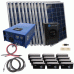 Hybrid Home Power System 540KWH Monthly Output Off Grid Solar/Wind Kit With 12000 Watt Power Inverter 