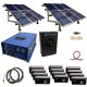 Lodge 567KWH Monthly Output Off Grid Solar Kit With 12000 Watt Power Inverter 